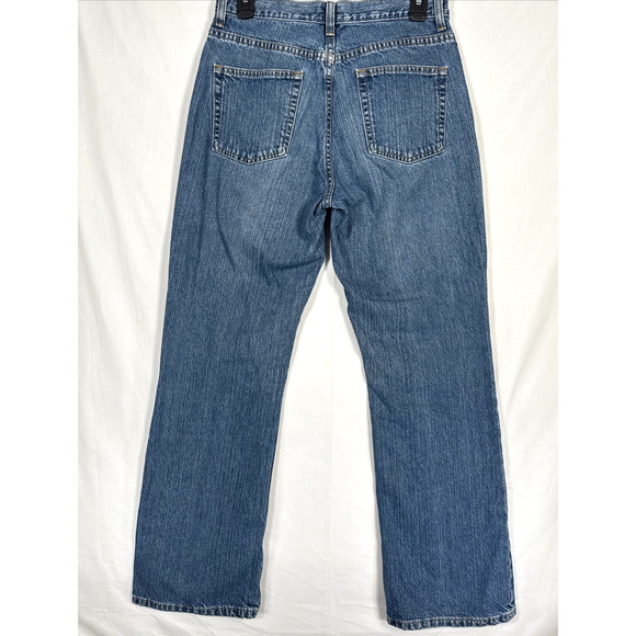 Vintage LL‎ Bean Straight Jeans Womens Size 10 Reg 0DNS5 Blue Denim - Picture 6 of 7